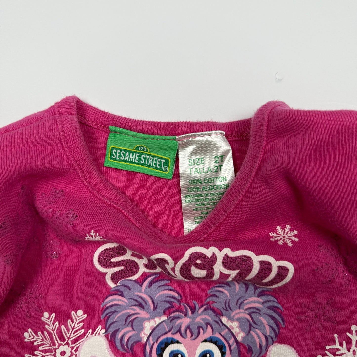 2007 Sesame Street Shirt - 2T