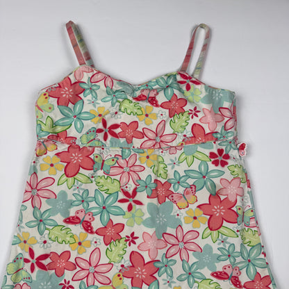 2001 Gymboree Floral Dress - 5T