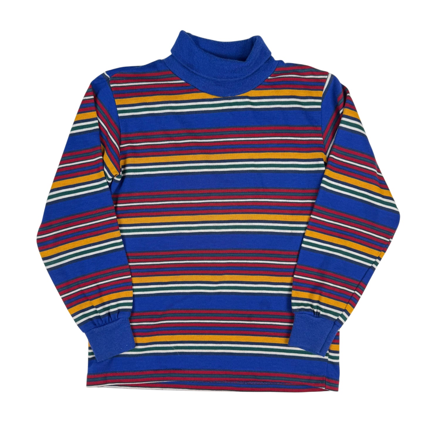 Vintage Cadet Club Striped Turtleneck Shirt - 3/4T