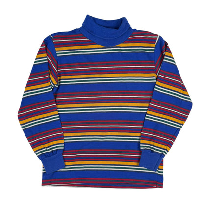 Vintage Cadet Club Striped Turtleneck Shirt - 3/4T