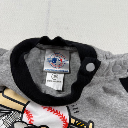 2002 Pirates Baseball Romper - 12 Months