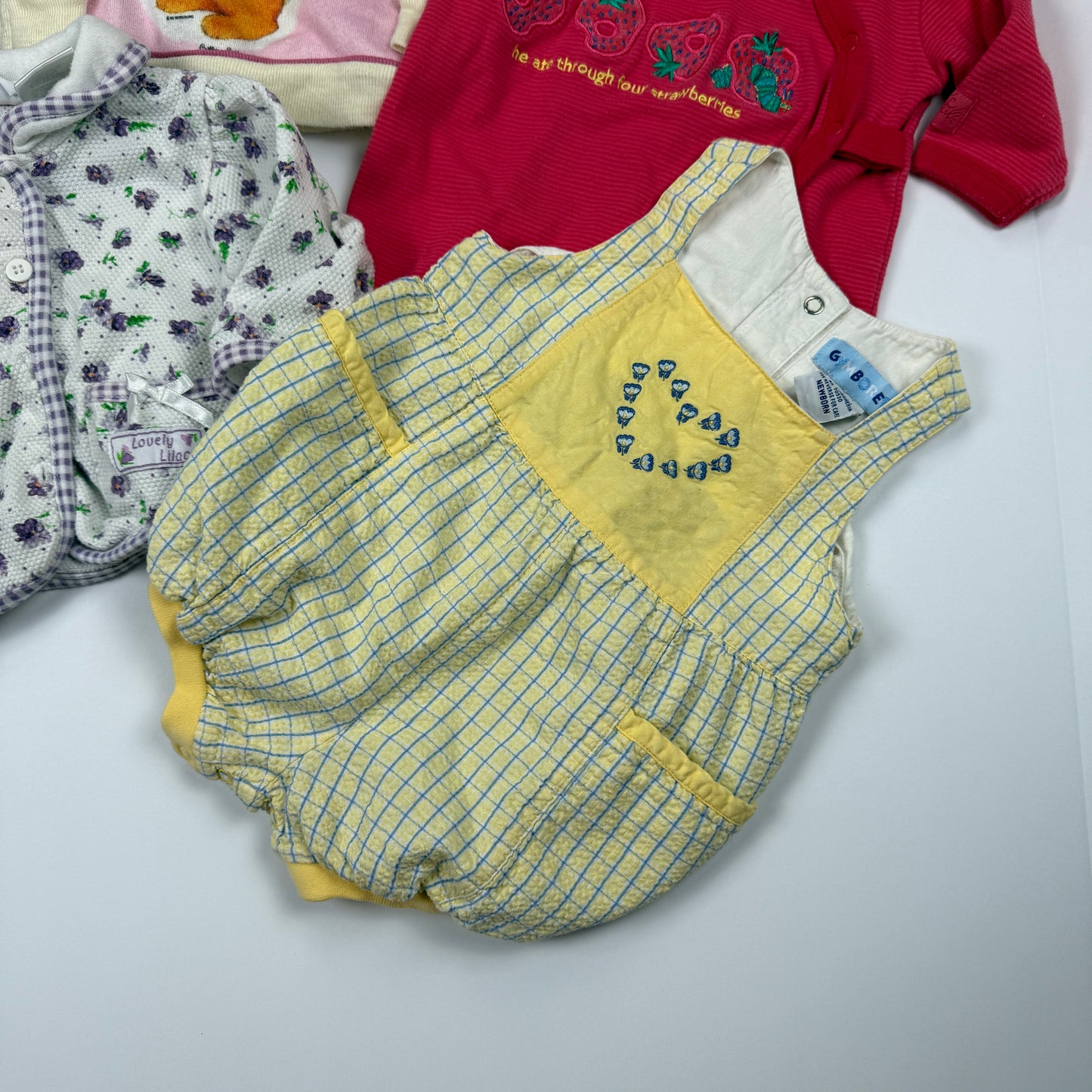 Baby Girl's Vintage Clothing Bundle 0-3 Months