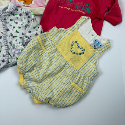Baby Girl's Vintage Clothing Bundle 0-3 Months