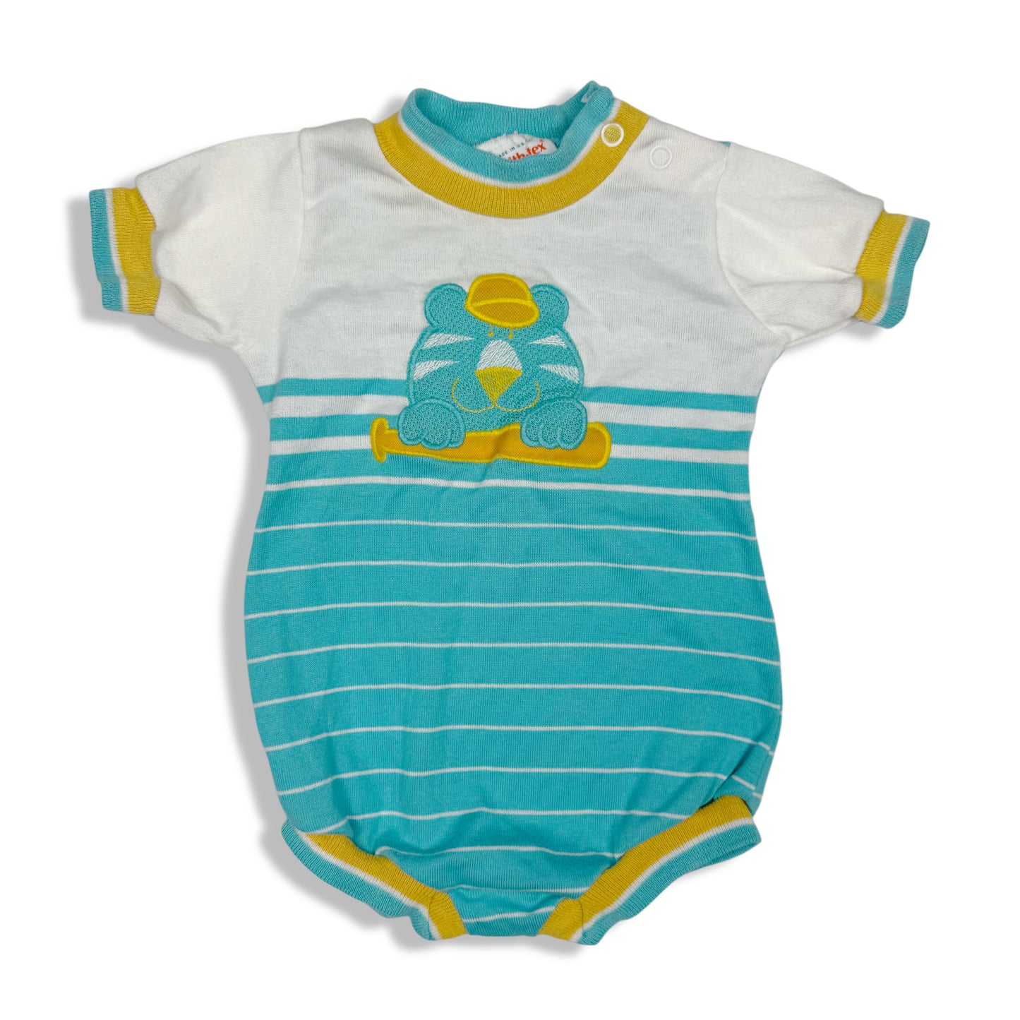Vintage Health Tex Tiger Romper - 9 Months