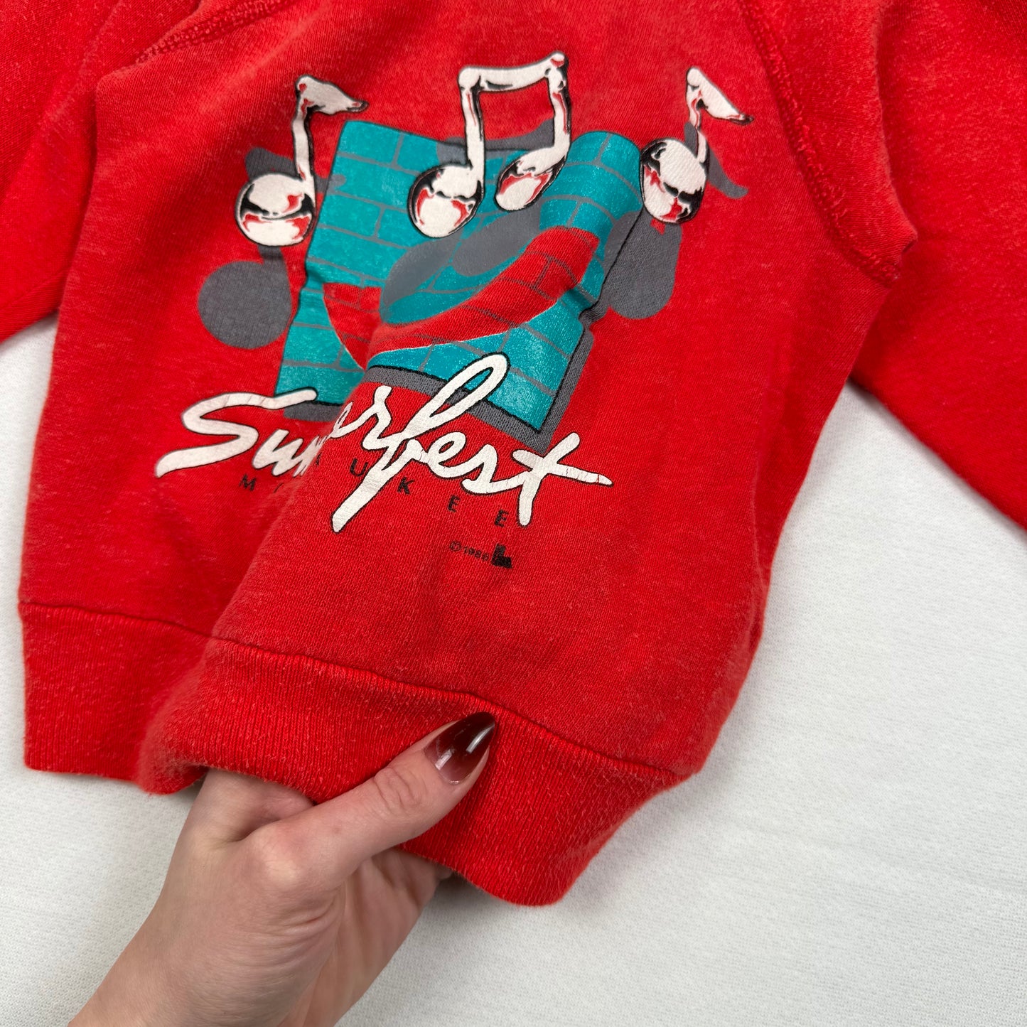 Vintage 1980's Milwaukee Summerfest Sweatshirt - Baby 18 Months