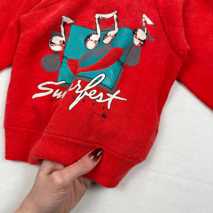 Vintage 1980's Milwaukee Summerfest Sweatshirt - Baby 18 Months