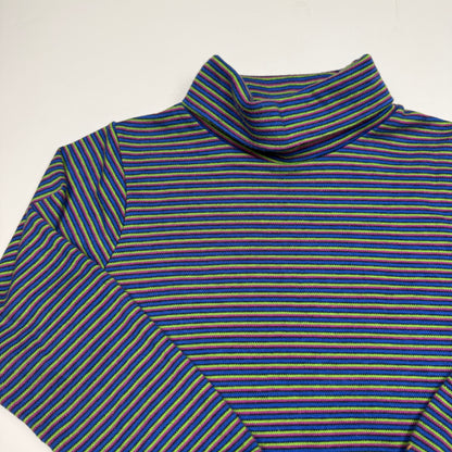 Vintage Carters Striped Turtleneck Shirt - 24 Months/2T