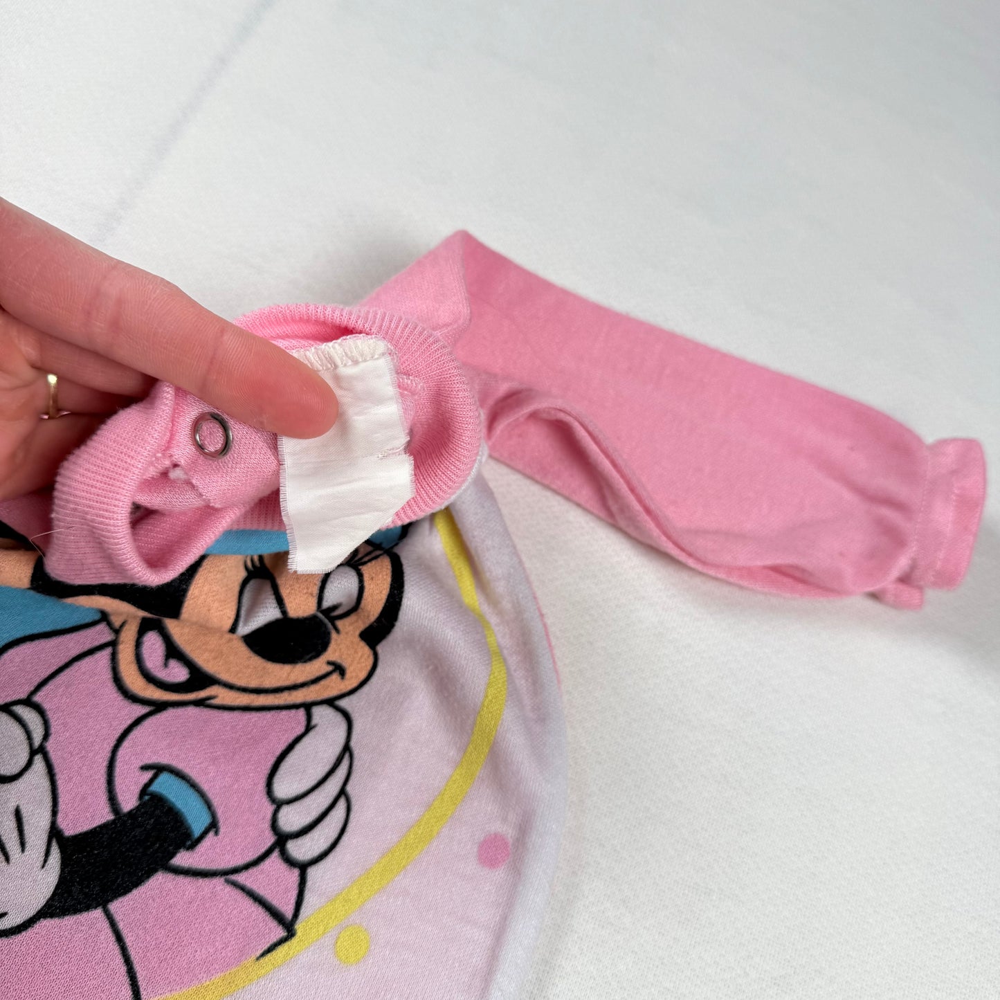 Vintage Mickey and Minnie Disney Sleeper - 6/9 Months