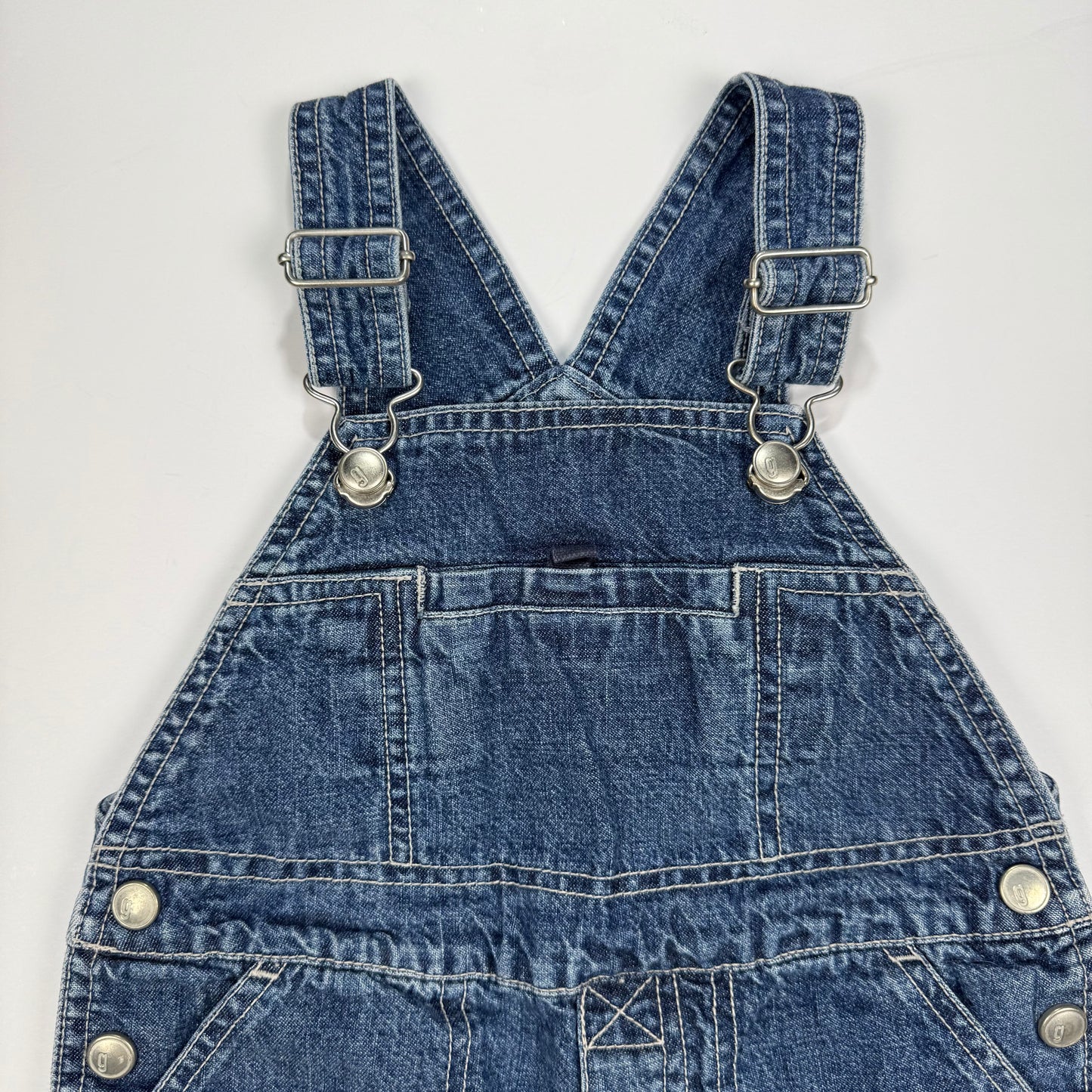 Vintage Gymboree Denim Shortalls - 3T