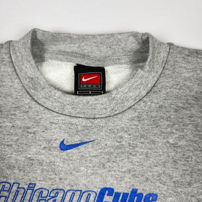 Y2K 2003 Chicago Cubs Nike Crewneck Sweatshirt - Youth Small