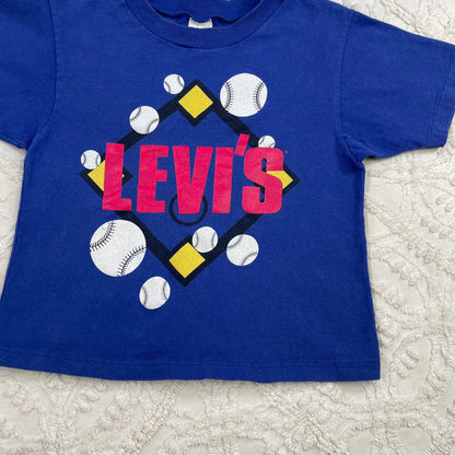 Vintage Levi's Baseball Shirt - 3/4T