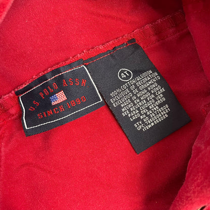 Y2K Polo Red Shortalls - 4T