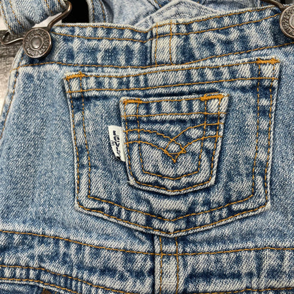 Vintage Y2K Levi's Denim Shortalls - 2T