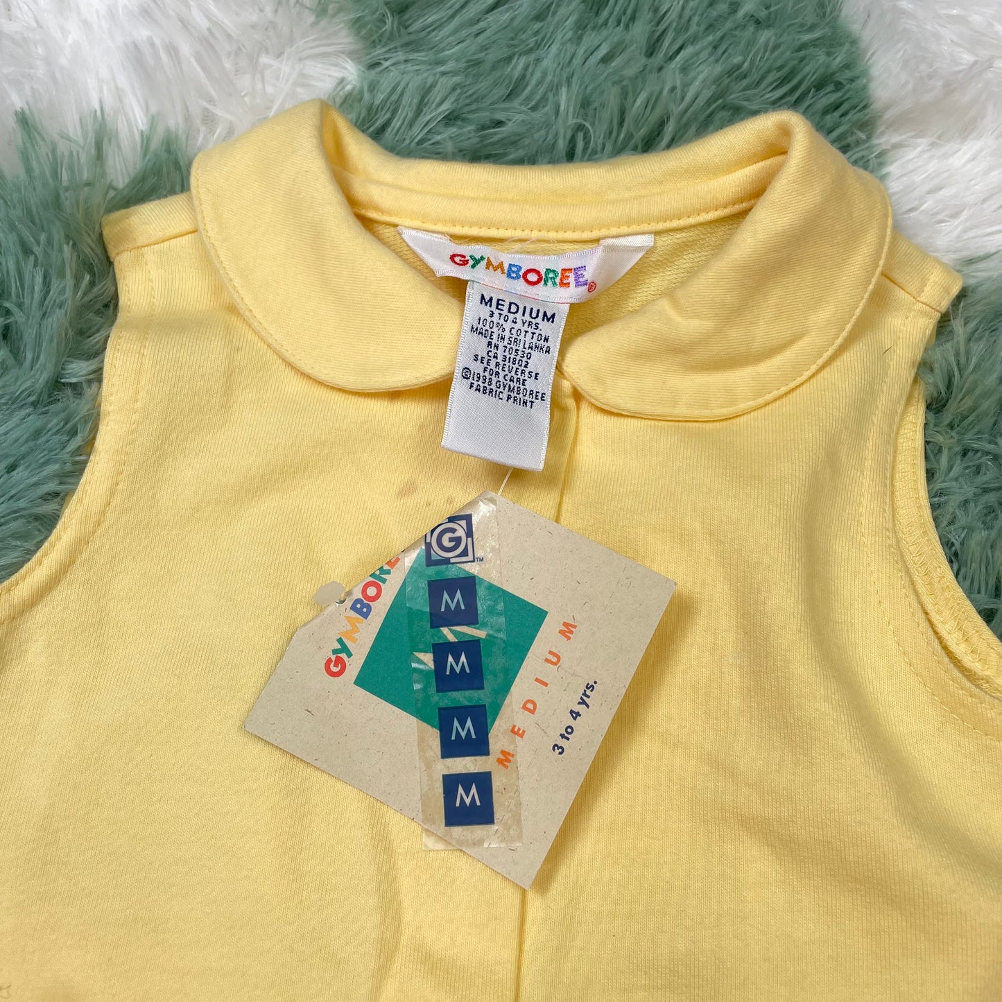 Vintage Gymboree Wildflowers Sleeveless Shirt - Medium