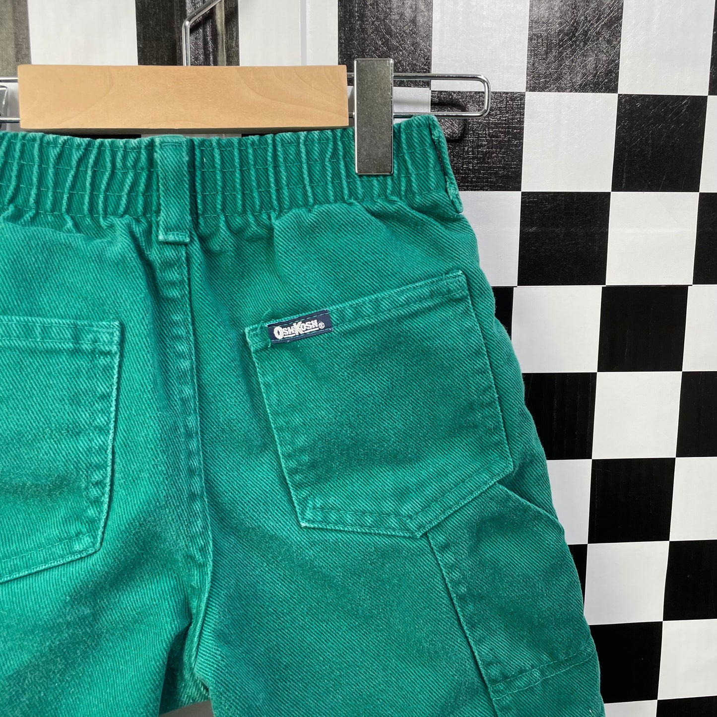 Vintage Oshkosh B'Gosh Green Bermuda Shorts - 4T