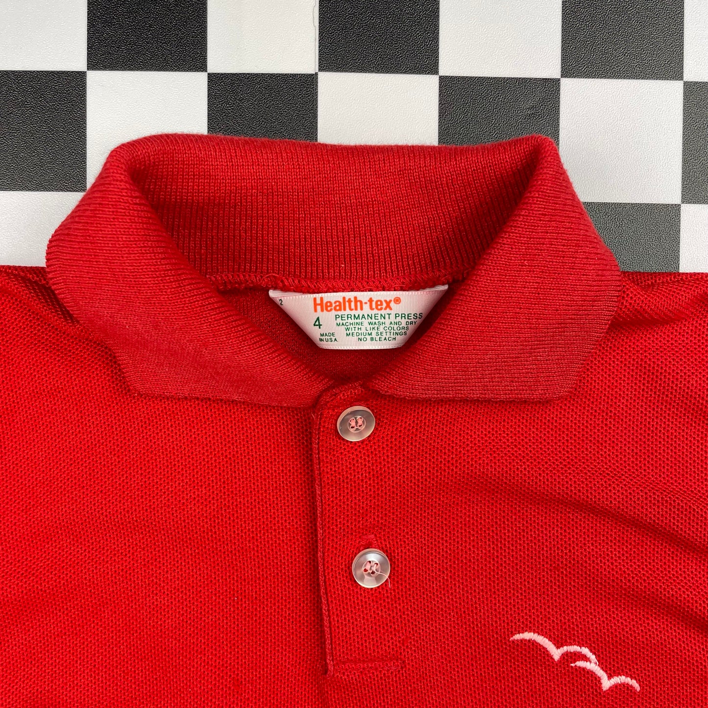 Vintage Health-Tex Red Collared Shirt - 2T