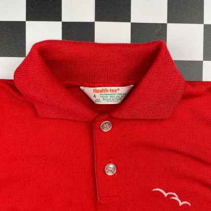 Vintage Health-Tex Red Collared Shirt - 2T