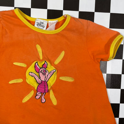 Vintage 1990's Piglet Winnie the Pooh Shirt - 4/5T