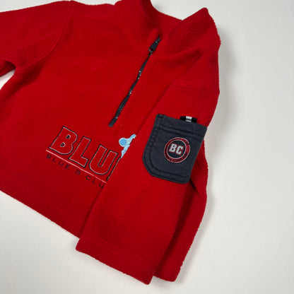 Vintage Y2K 2001 Blues Clues Fleece Zip Up Sweatshirt - 18 Months