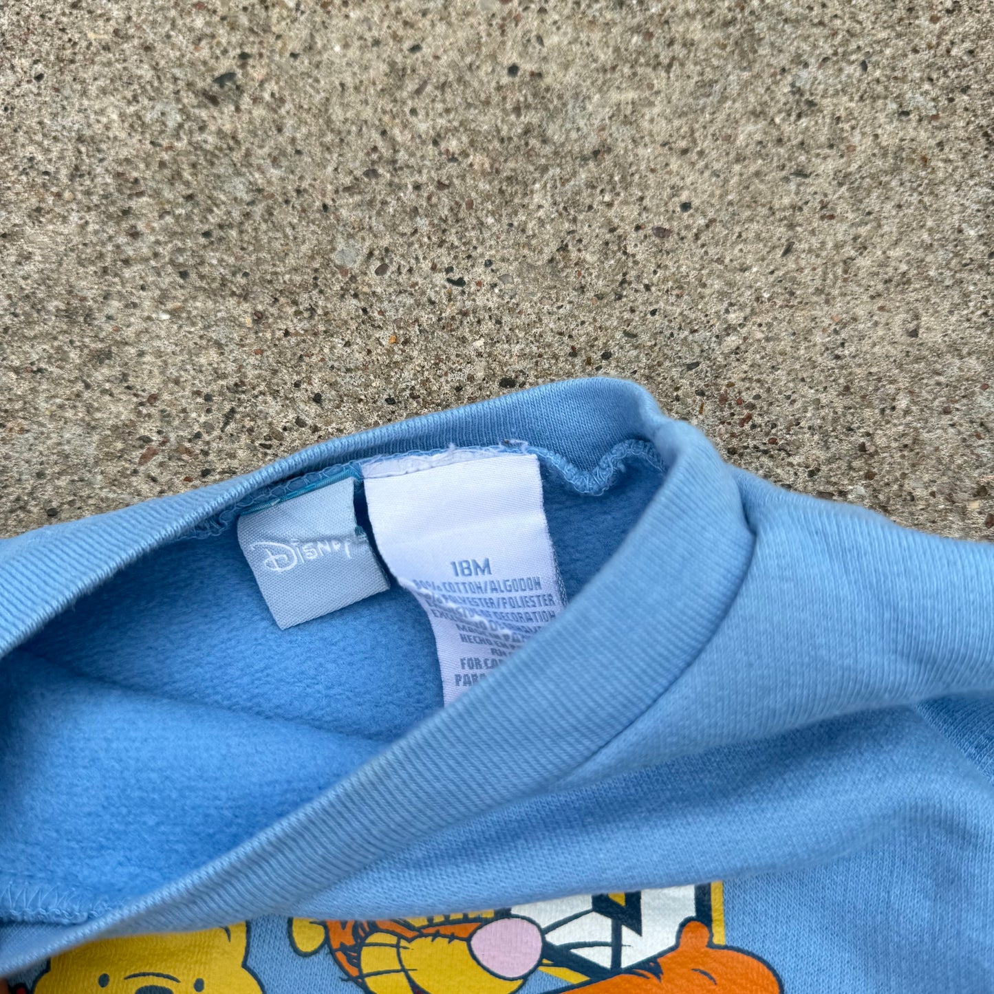 Y2K Winnie the Pooh Sweatshirt - 18 Months