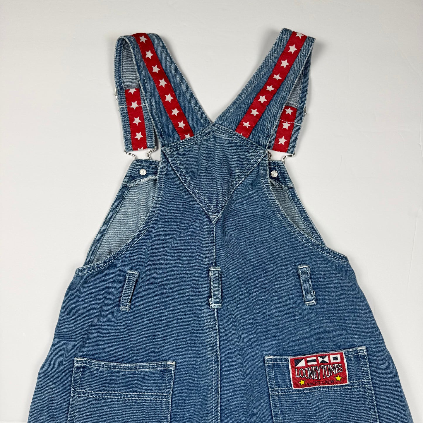 Vintage 1997 Tweety Denim Overalls - Youth Small