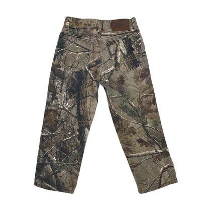 Vintage Y2K Wrangler Camo Pants - Youth Size 8