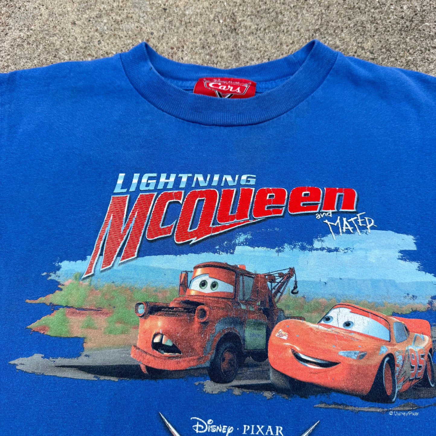 Y2K Cars Mater Blue T-Shirt - 5T