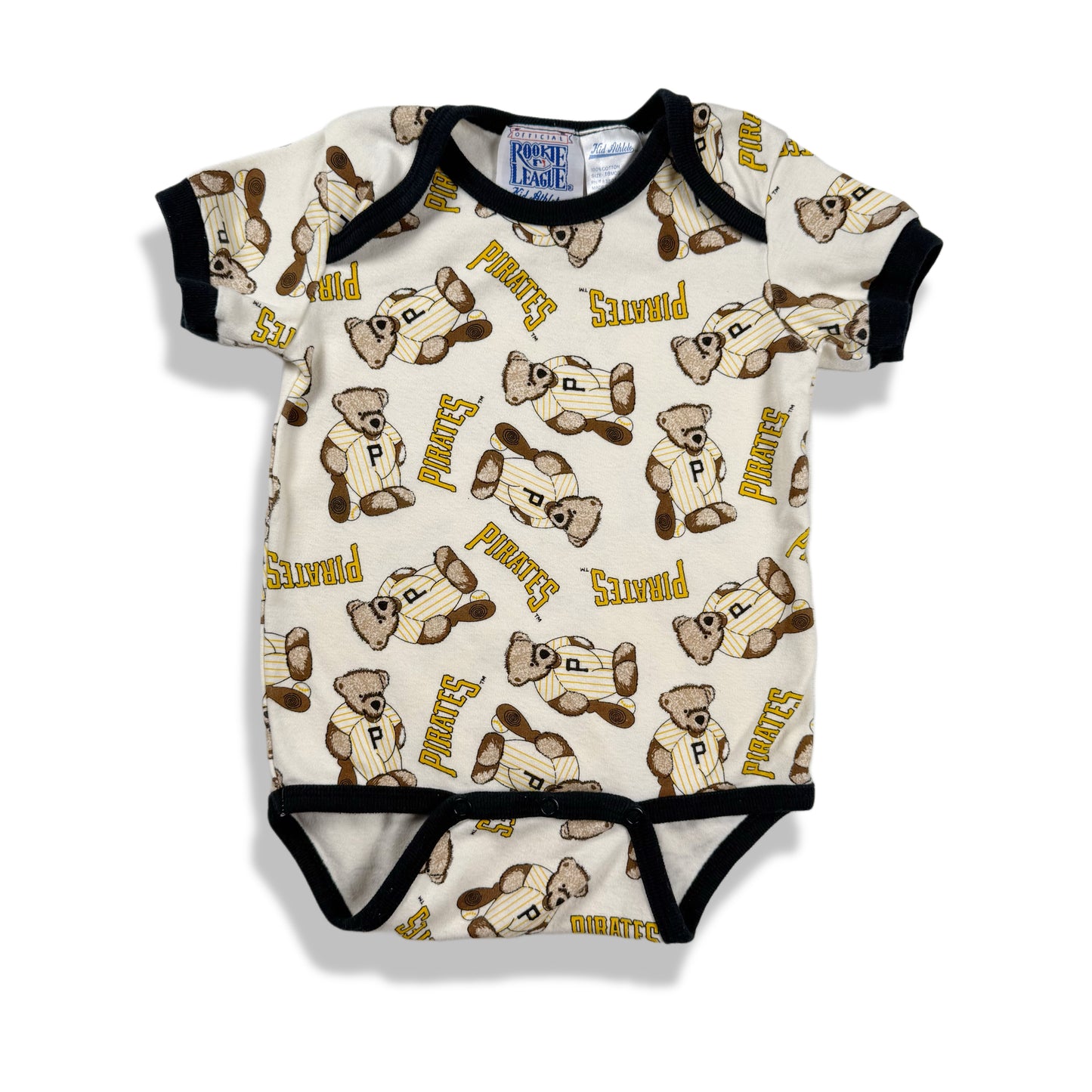 Vintage 1990's Pirates Baseball Onesie - 18 Months