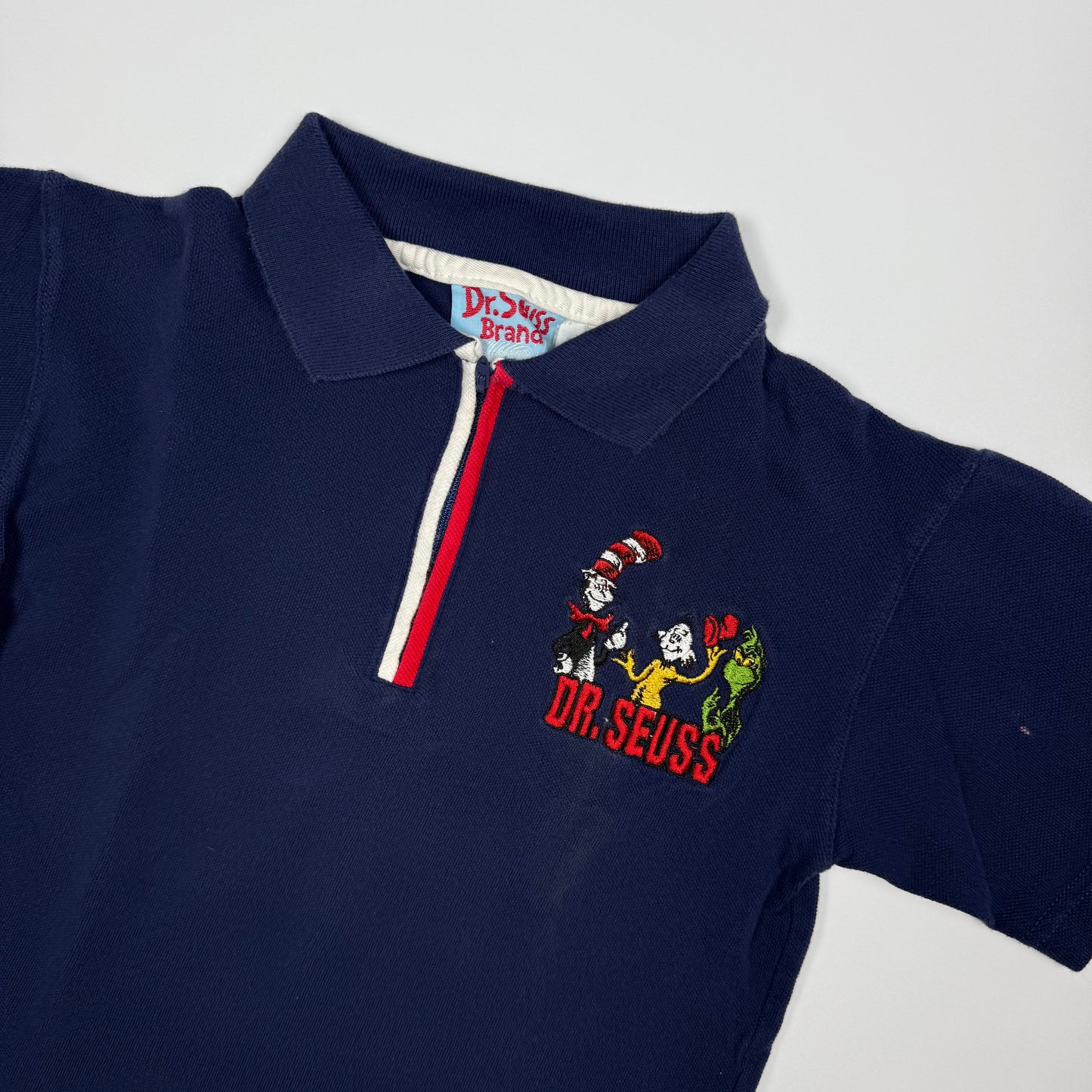 Vintage Y2K Dr Suess Cat in the Hat Polo - 4T