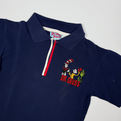 Vintage Y2K Dr Suess Cat in the Hat Polo - 4T