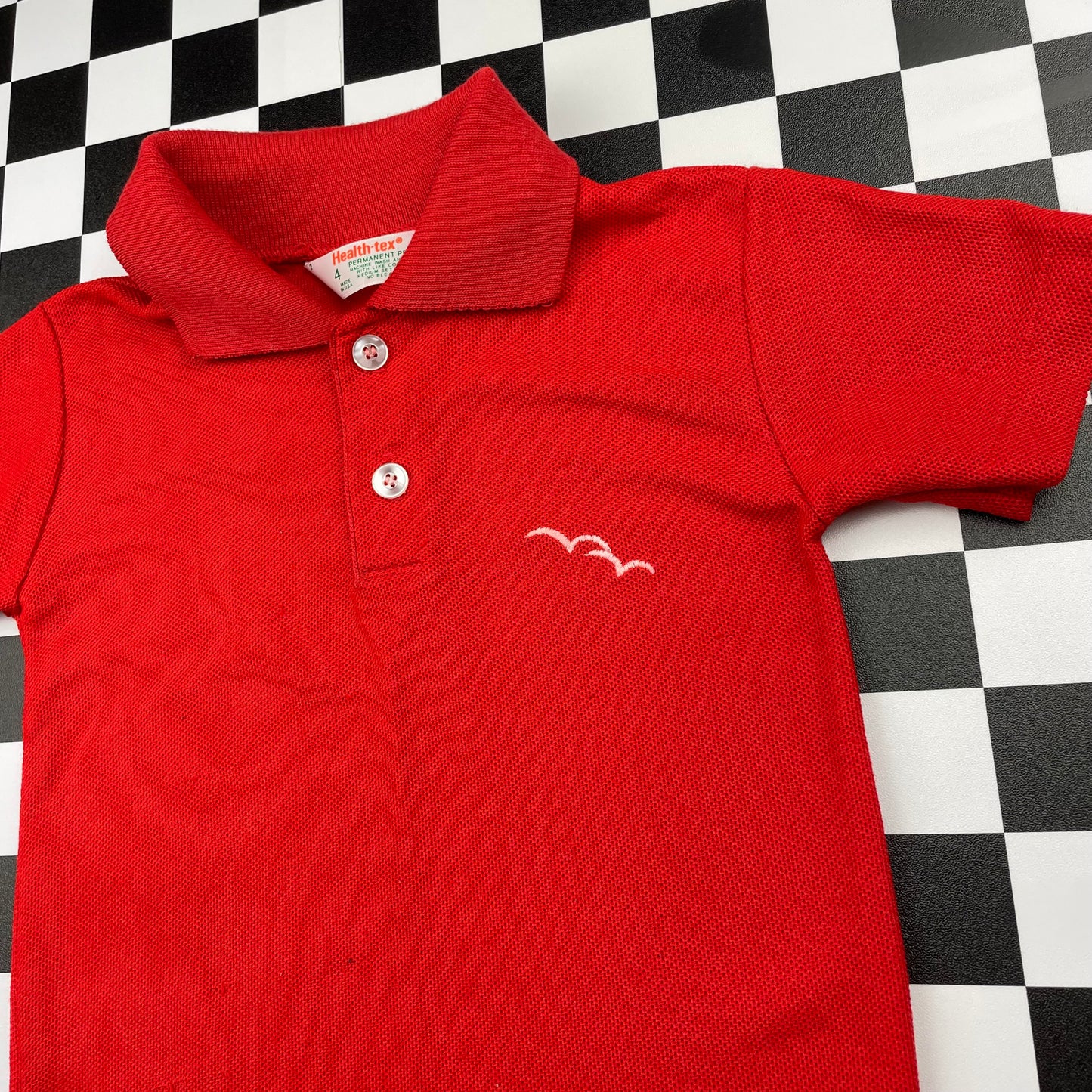 Vintage Health-Tex Red Collared Shirt - 2T