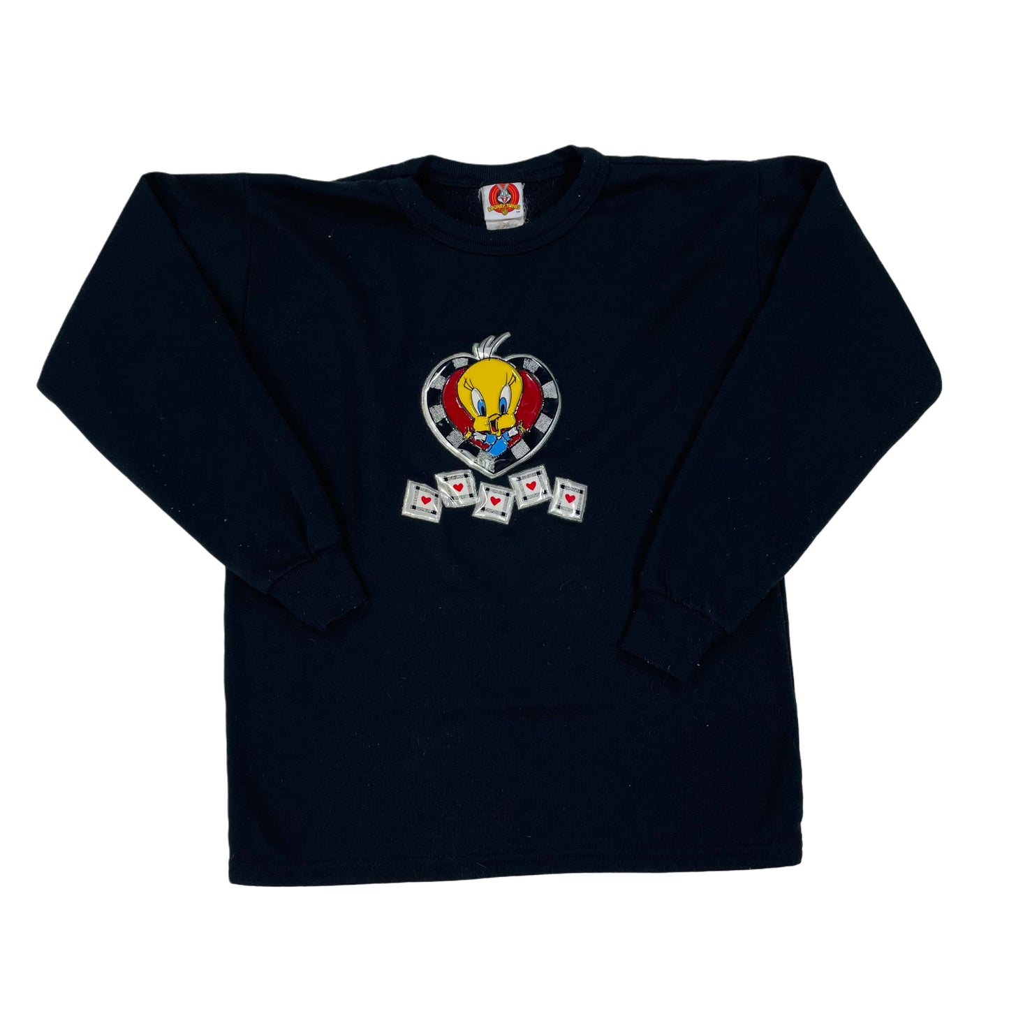 1997 Looney Tunes Tweety Sweatshirt - Youth XL