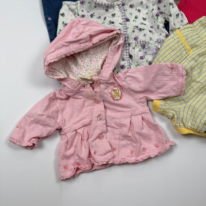 Baby Girl's Vintage Clothing Bundle 0-3 Months