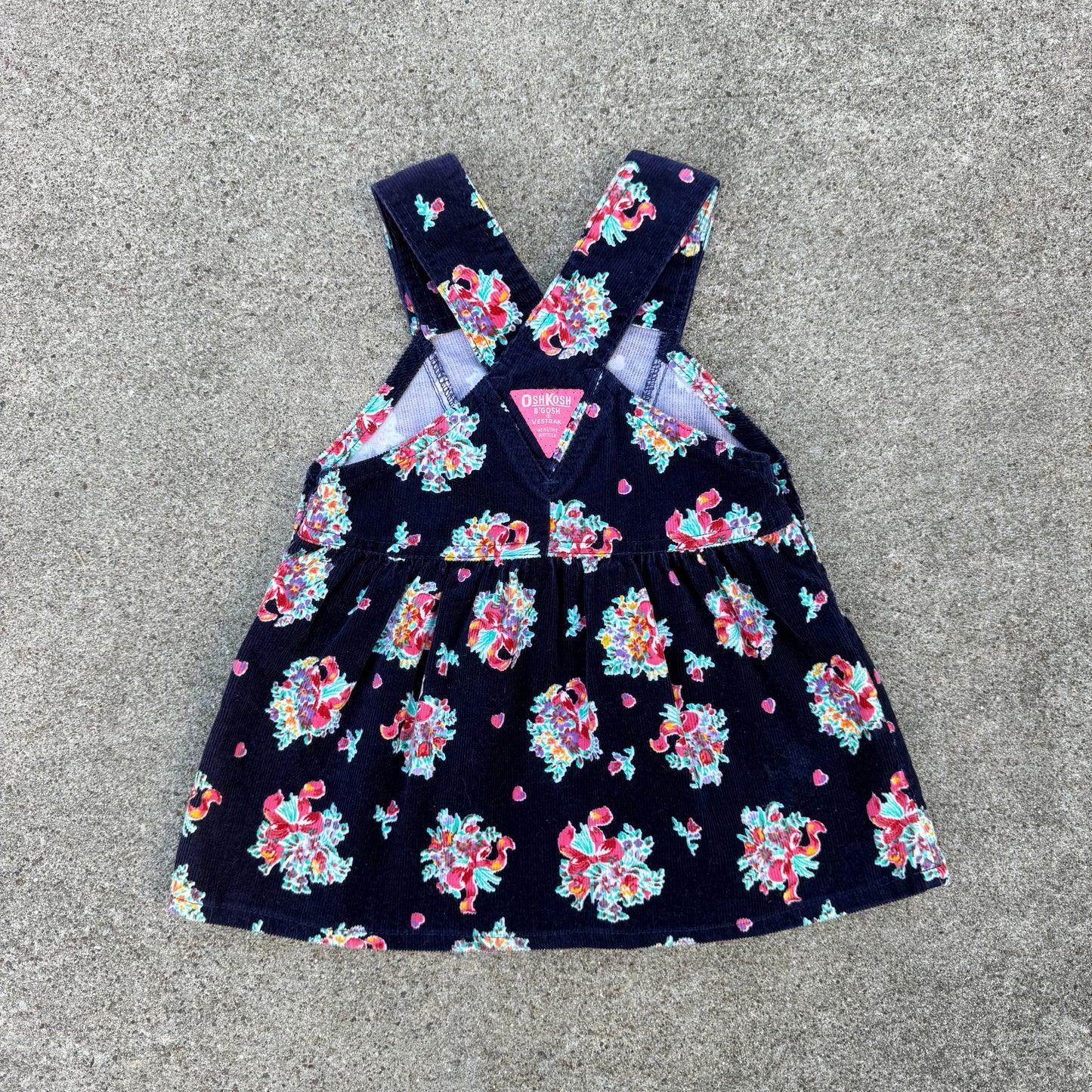 Vintage Oshkosh B'Gosh Floral Dress - 3T