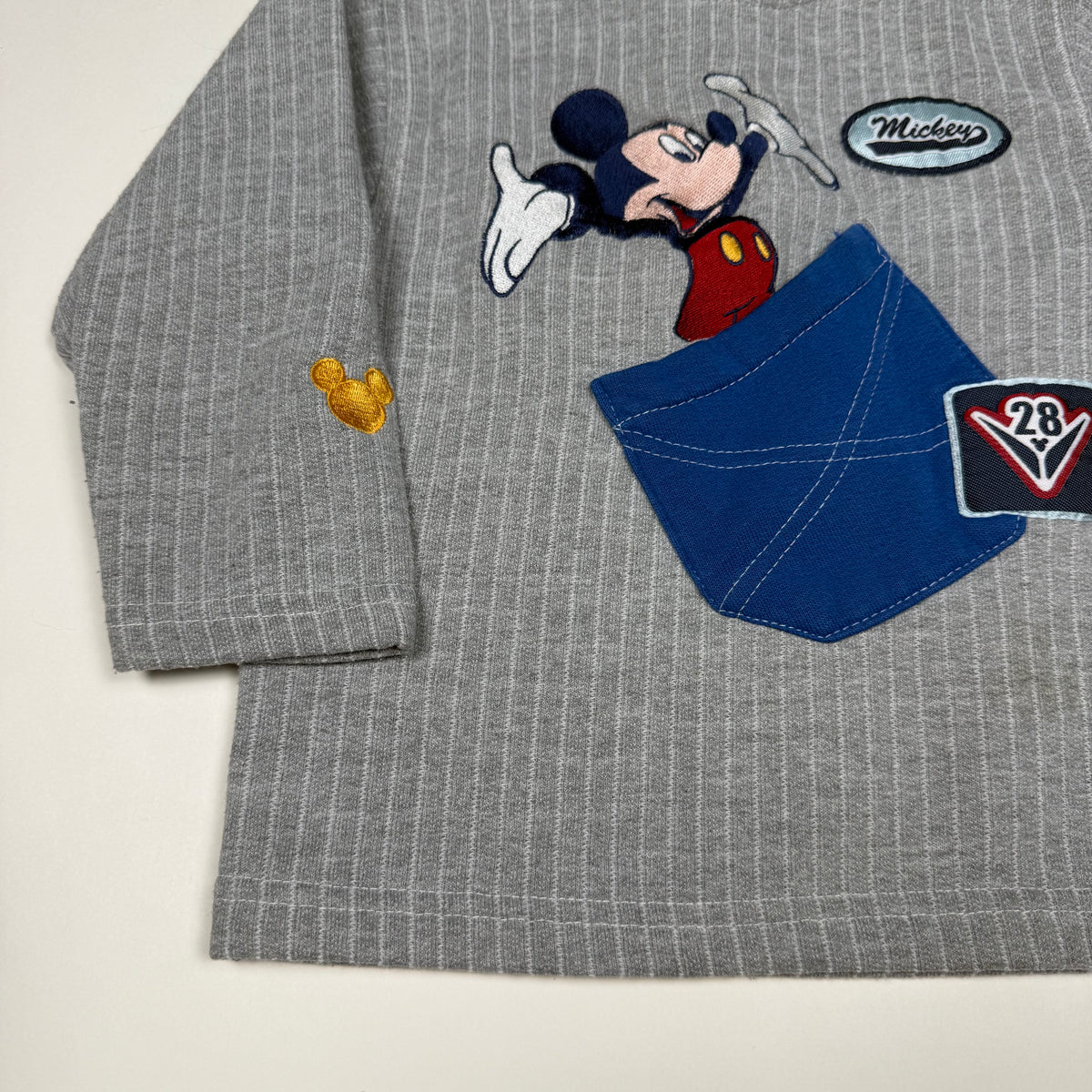Y2K Mickey Mouse Long Sleeved Shirt - 2T