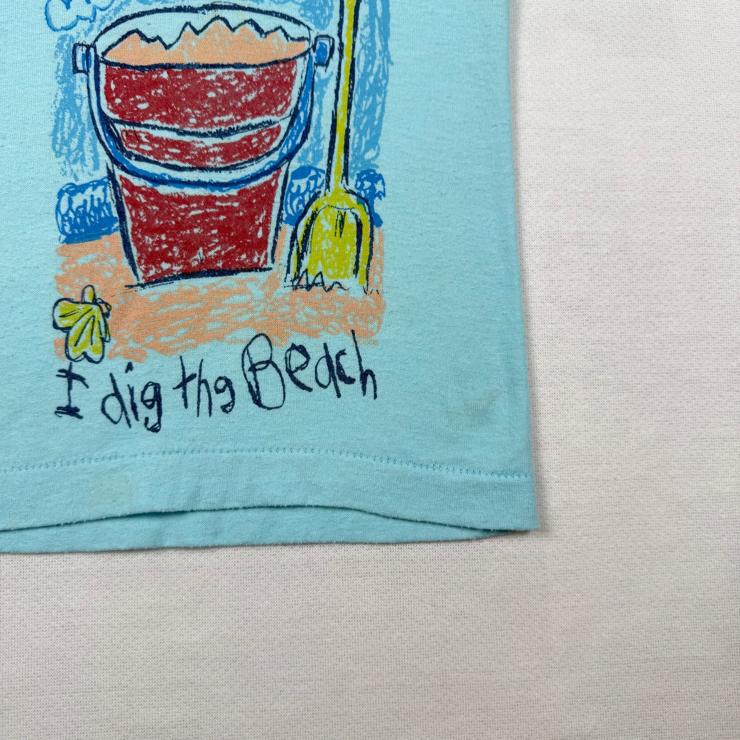 Vintage Savannah Georgia Beach Sand Bucket Shirt - Toddler 2T