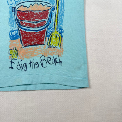 Vintage Savannah Georgia Beach Sand Bucket Shirt - Toddler 2T