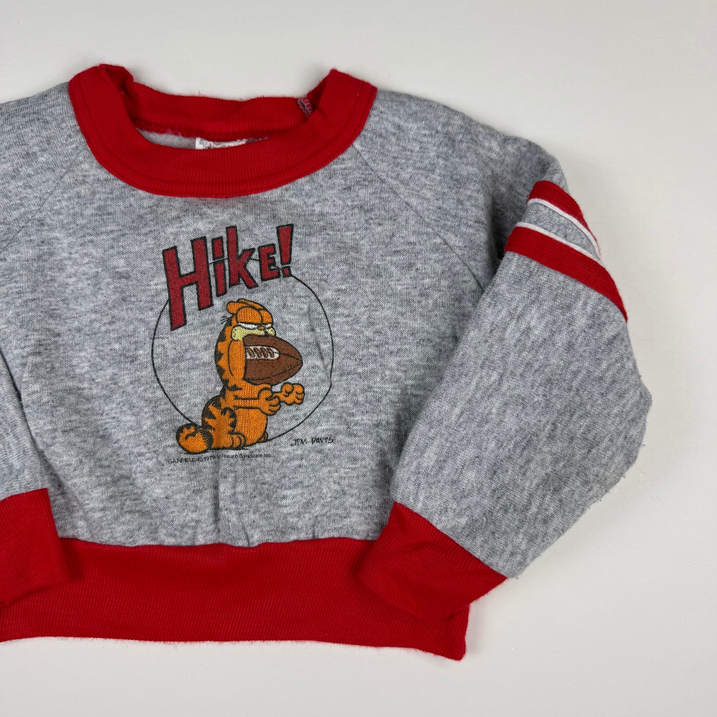 Vintage Garfield Football Sweatshirt - 18 Months