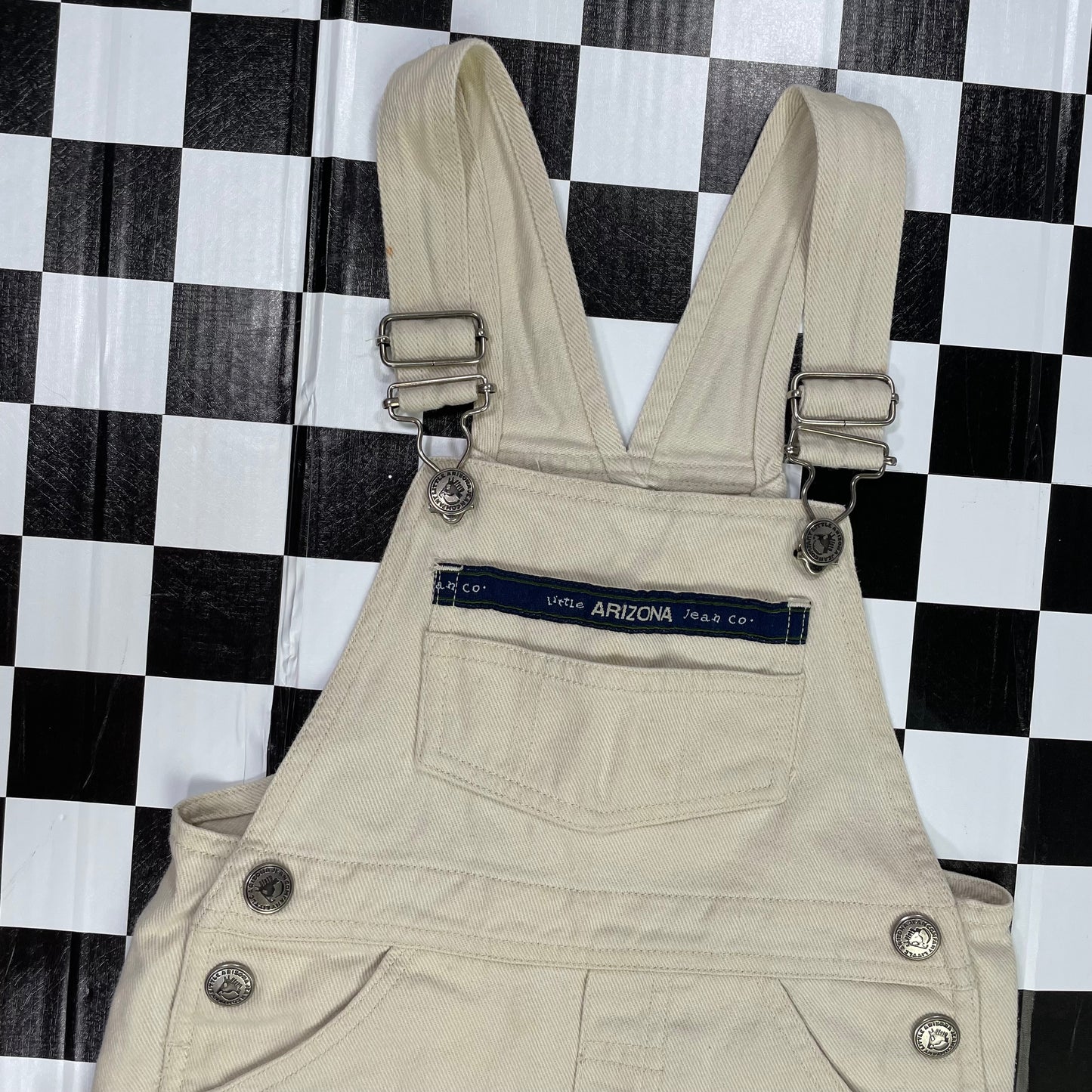 Vintage Arizona Khaki Shortalls - 4T