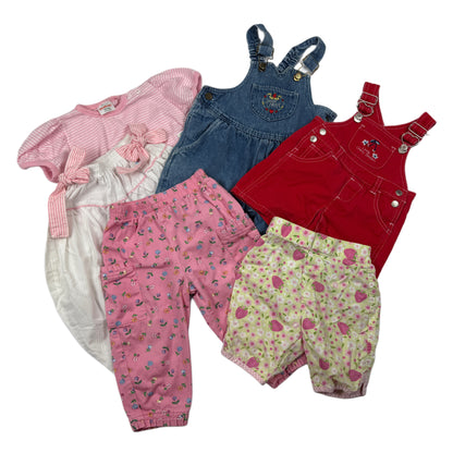 Baby Girl's Vintage Clothing Bundle 12-18 Months