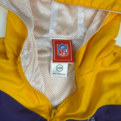 Vintage Minnesota Vikings Two Piece Windbreaker Set - 24 Months