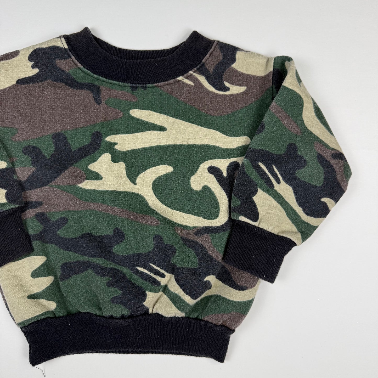 Vintage Camo Sweatshirt - 18 Months