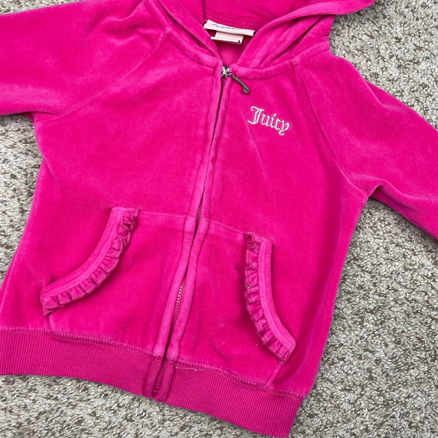 Y2K Juicy Couture Velour Sweatshirt - 3T