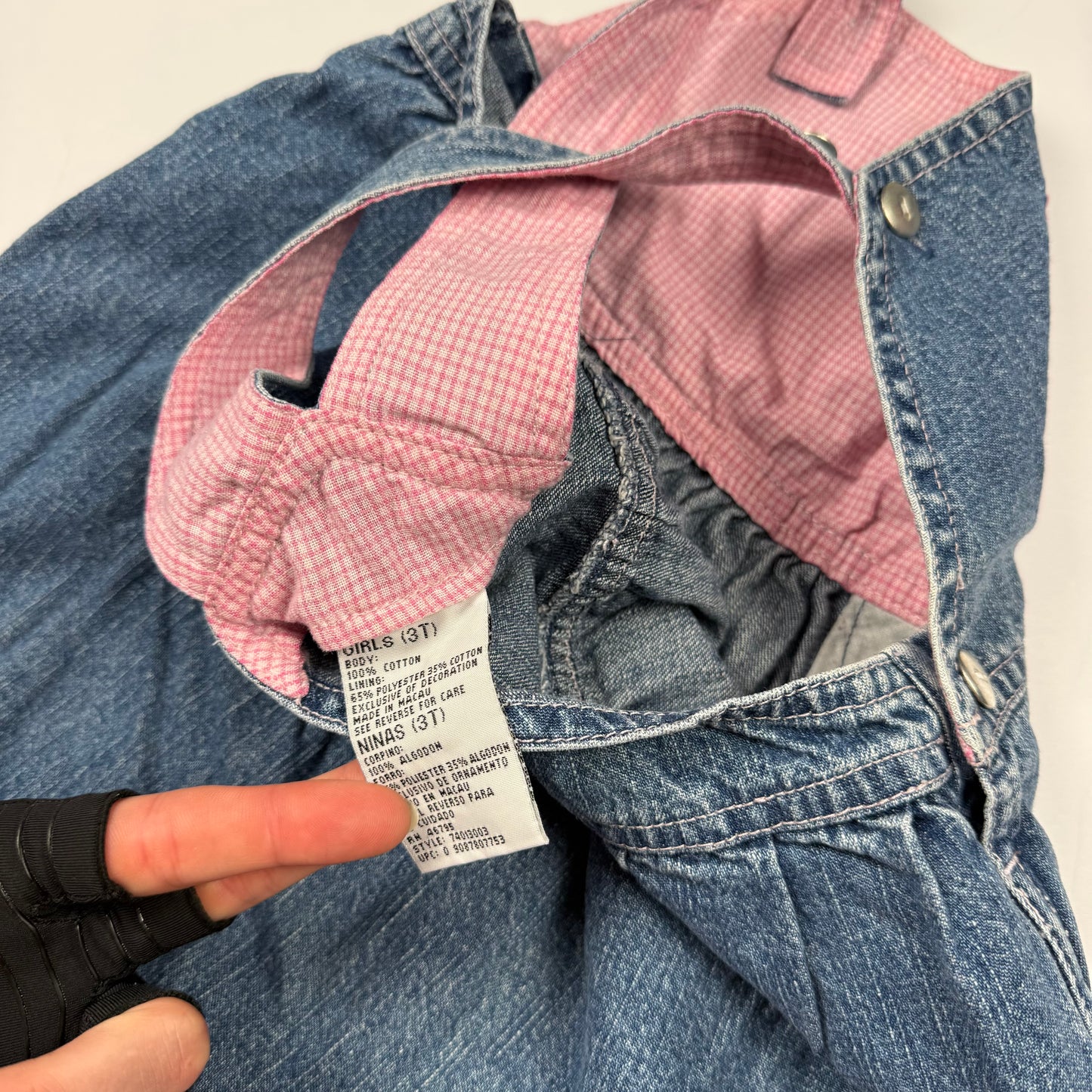 Vintage Y2K Winnie the Pooh Denim Dress - 3T