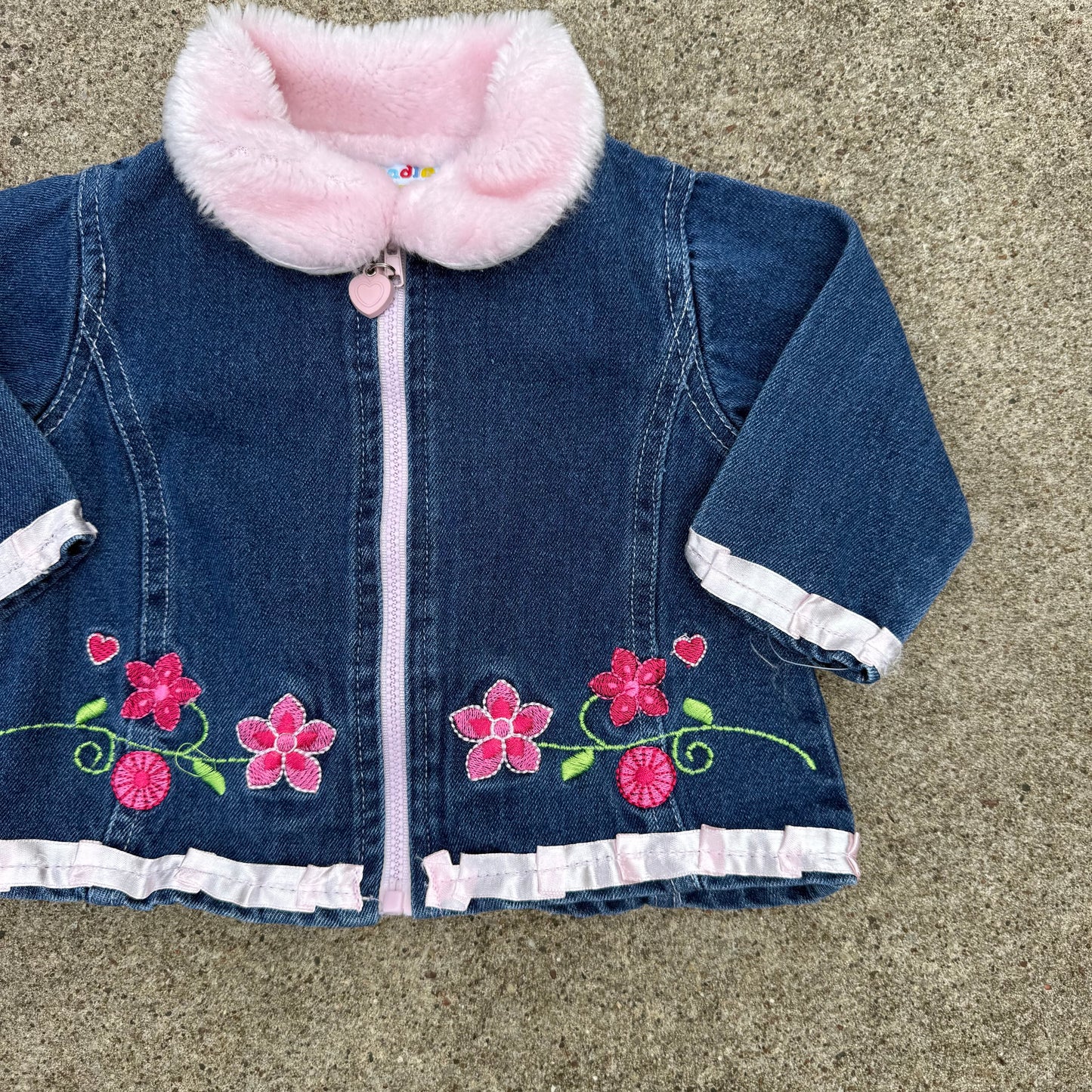 Vintage Y2K Two Piece Denim Set - 6/9 Months