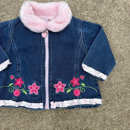 Vintage Y2K Two Piece Denim Set - 6/9 Months