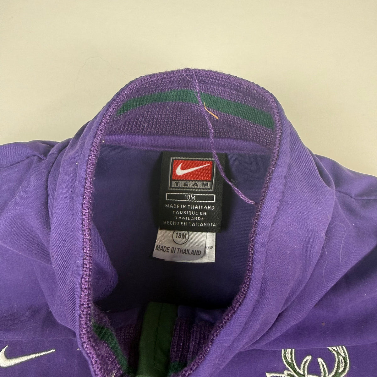 Vintage Y2K Milwaukee Bucks Windbreaker Vest - 18 Months