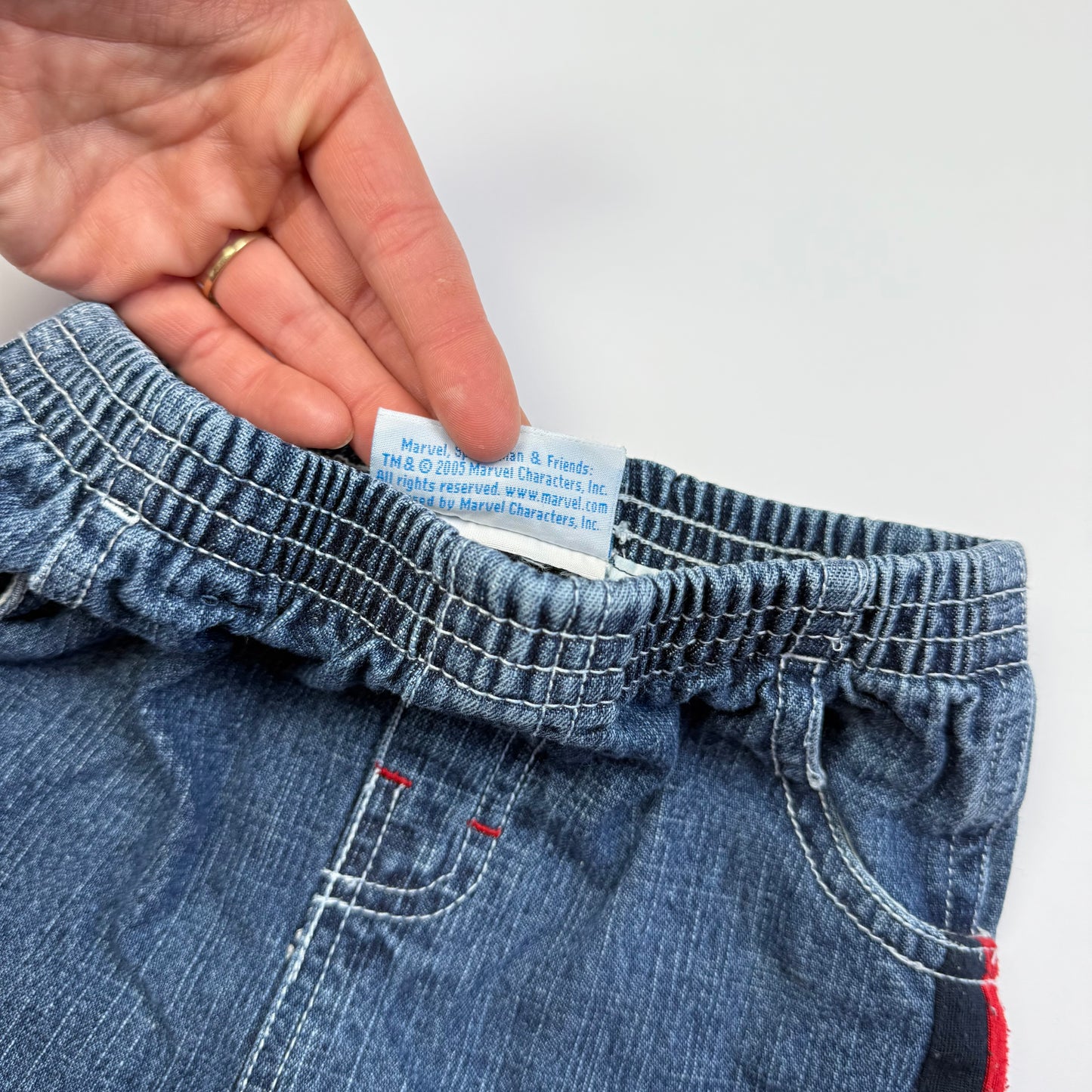 Vintage Y2K 2005 Spiderman Pants - 18 Months