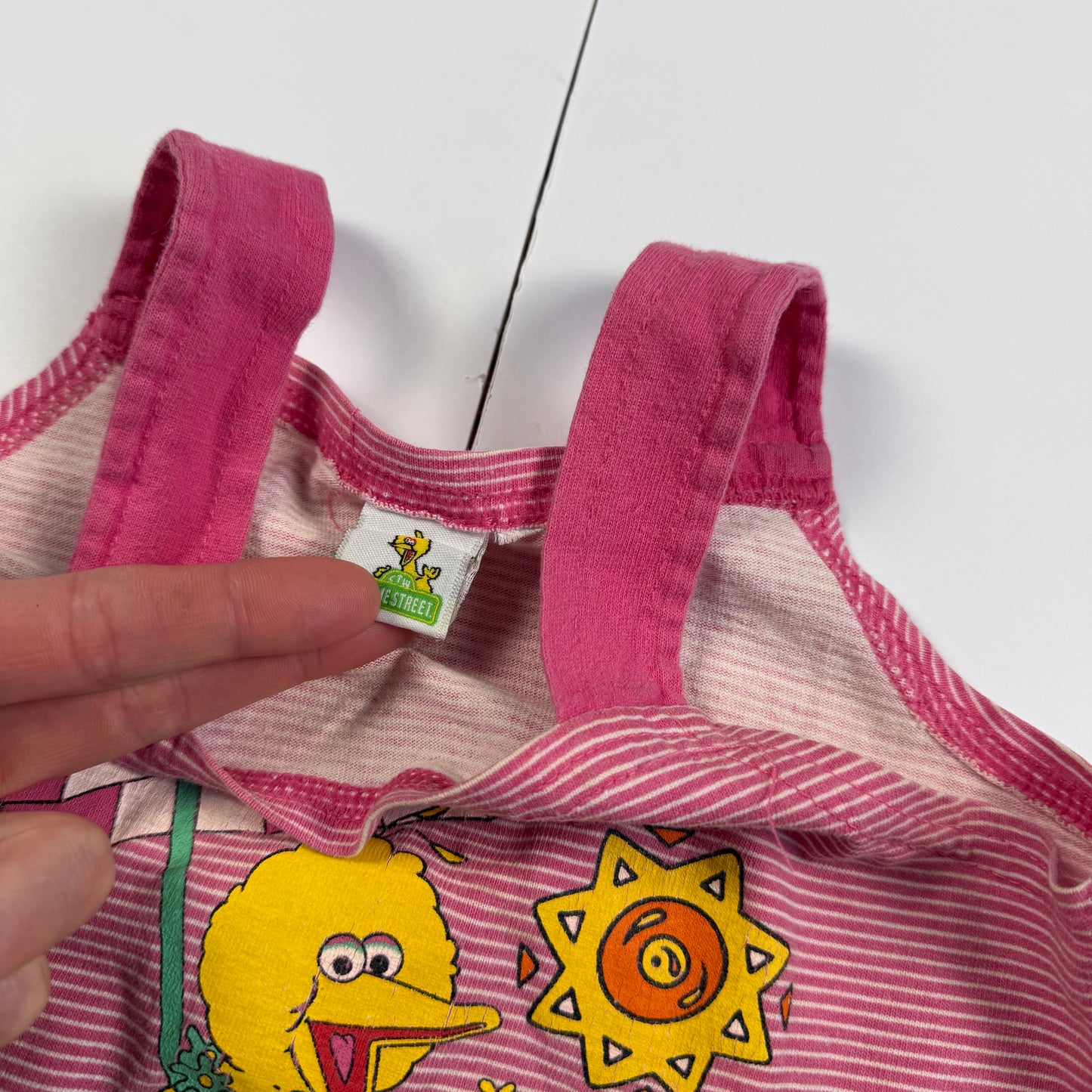 Vintage 1990's Sesame Street Beach Two Piece Set - 2T