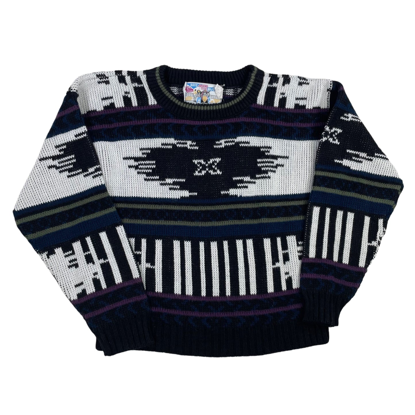 Vintage Funky Knit Sweater - 5T